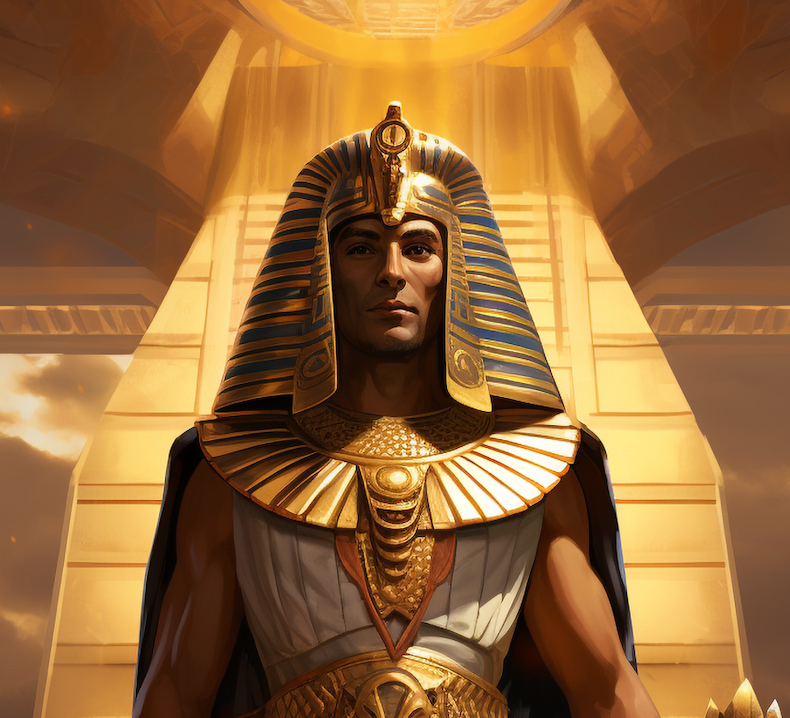 Was the pharaoh considered equal to a deity?