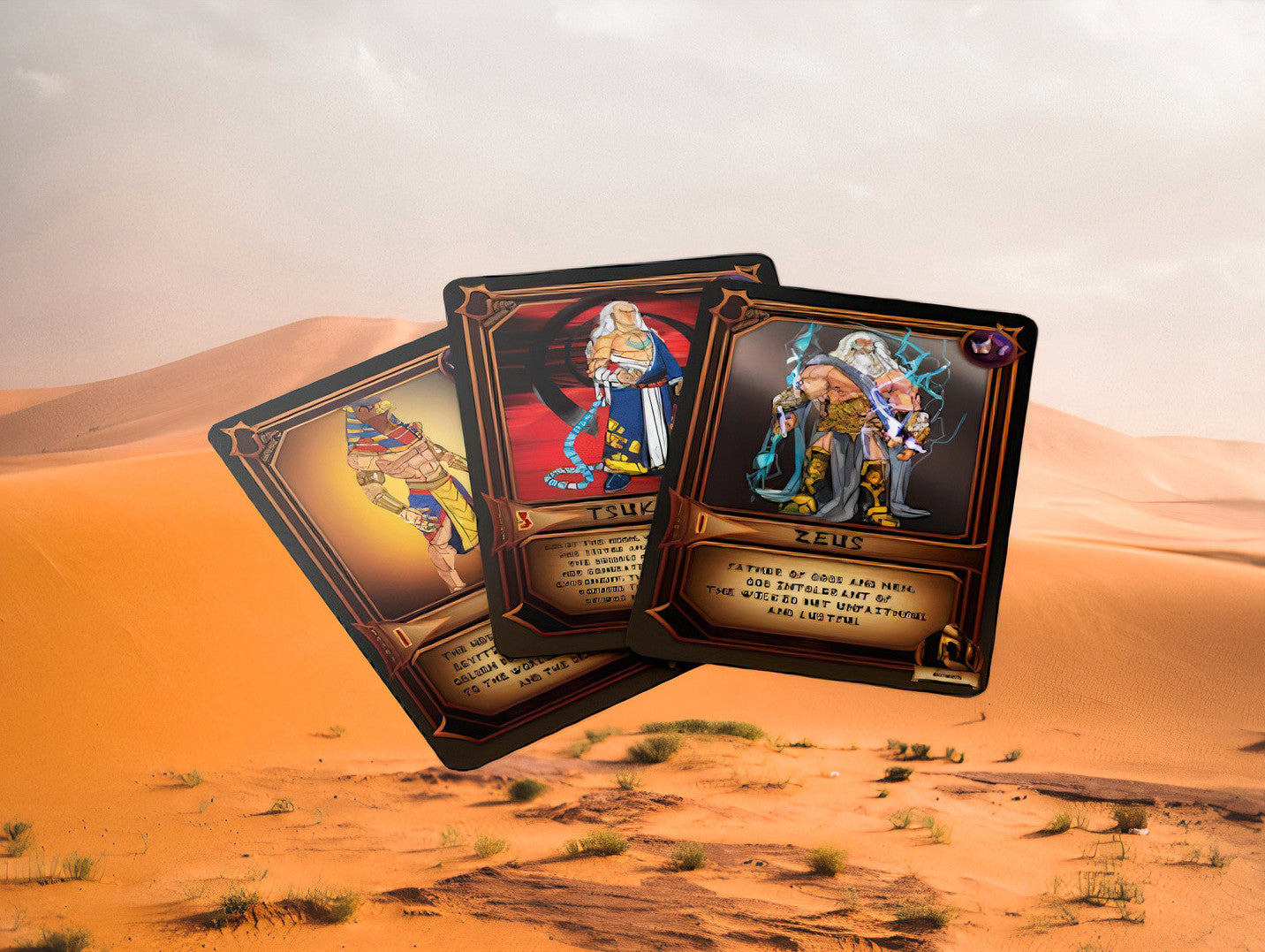 Mythology Art cards collection Bundle