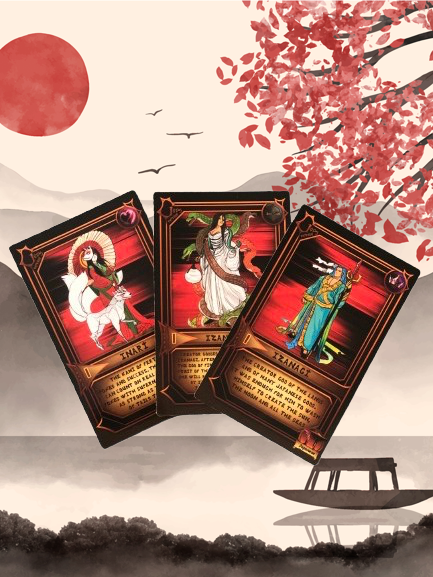 Japanese Gods card collection