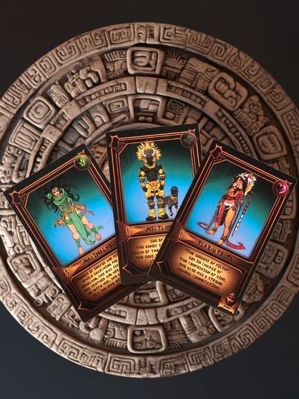 Aztec Gods card collection