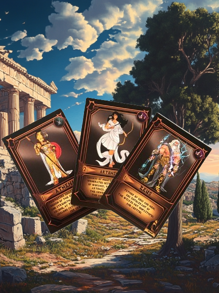 Greek Gods card collection