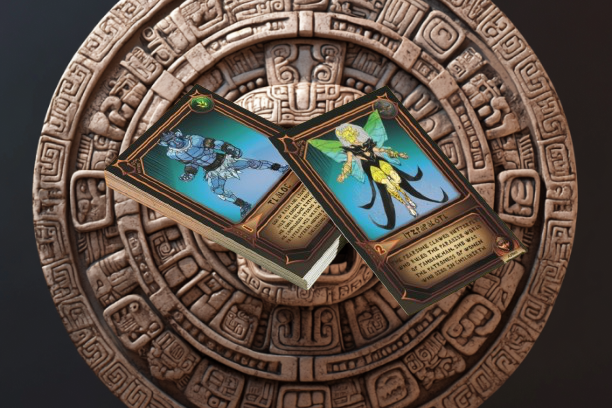 Aztec Gods card collection