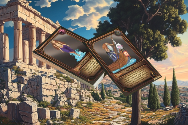 Greek Gods card collection